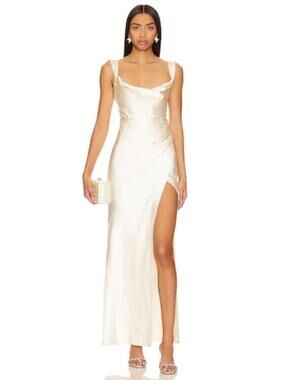 Runaway The Label Havanna Dress in Ivory